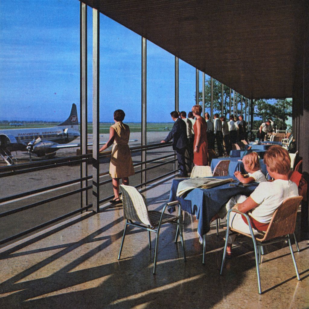 Zračna luka Pleso, oko 1970.-1975. godine